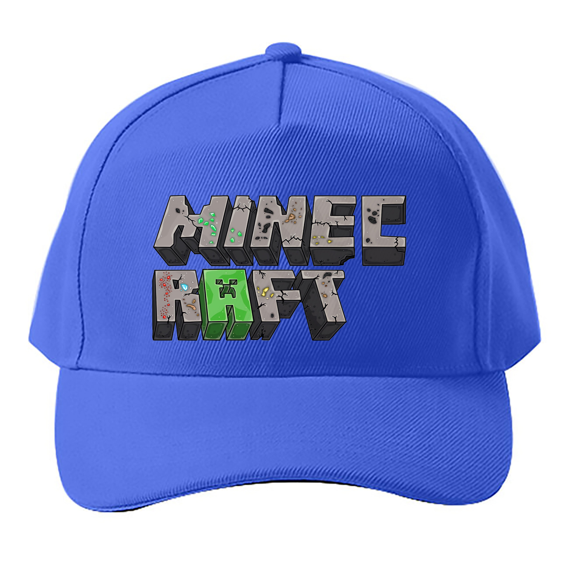 （画像用） マインクラフト ブロックの世界 Minecraft MC Block world ベースボールキャップ 綿100％ 男女兼用 帽子 スポーツ